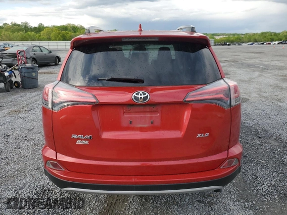 2017 Toyota RAV4 XLE with VIN JTMWFREV2HJ140848, listed as a Copart auction lot 52581035 with 83,079 mi miles and Salvage Title. Bid and sale history available at carsss.com. Image 6.