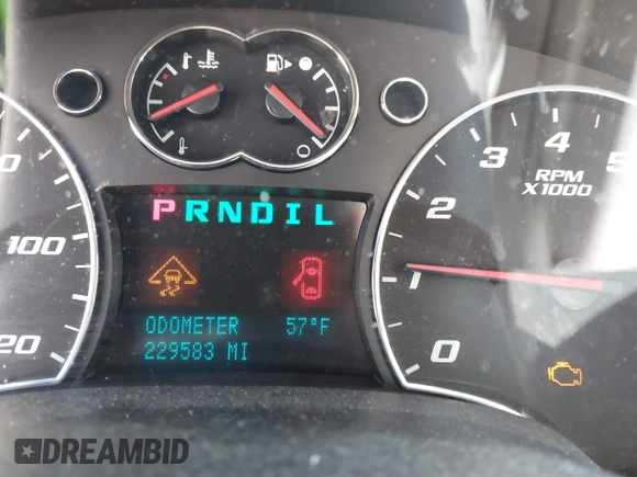 2009 Chevrolet Equinox LT w/1LT with VIN 2CNDL33F396236944, listed as a IAAI auction lot 41625868 with 229,583 mi miles. Bid and sale history available at carsss.com. Image 7.