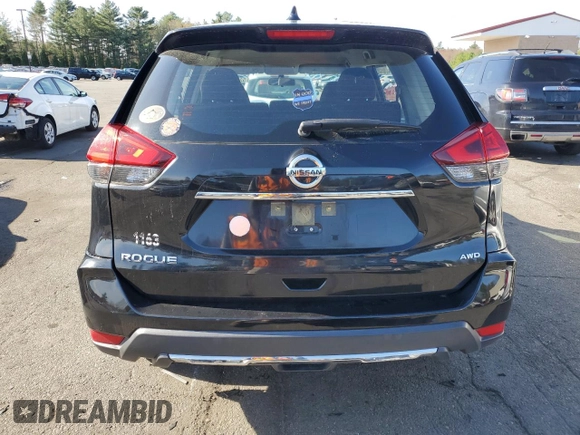 2017 Nissan Rogue S with VIN JN8AT2MV7HW257523, listed as a Copart auction lot 52783205 with 130,582 mi miles and Salvage title. Bid and sale history available at DreamBid. Image 6.
