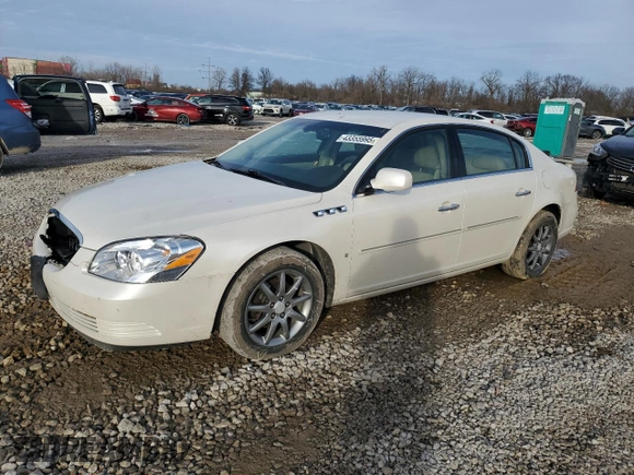 2007 Buick Lucerne CXL with VIN 1G4HD57237U231517, listed as a Copart auction lot 43355995 with 141,315 mi miles and Salvage Title. Bid and sale history available at DreamBid. Image 1.