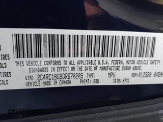 2013 Chrysler Town & Country Touring with VIN 2C4RC1BG9DR670205, listed as a IAAI auction lot 41683764 with 173,145 mi miles. Bid and sale history available at carsss.com. Image 9.