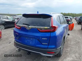 2022 Honda CR-V Touring z VIN 7FARW2H91NE004060, wystawiony jako IAAI lot #42167831 z przebiegiem Nie podano mil oraz . Historia ofert i sprzedaży dostępna na DreamBid. Obrazek 4.