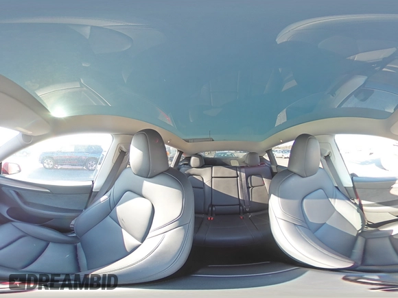 2023 Tesla Model Y Performance with VIN 7SAYGDEF4PF960357, listed as a Copart auction lot 51126105 with 37,252 mi miles and Salvage Title. Bid and sale history available at DreamBid. Image 13.