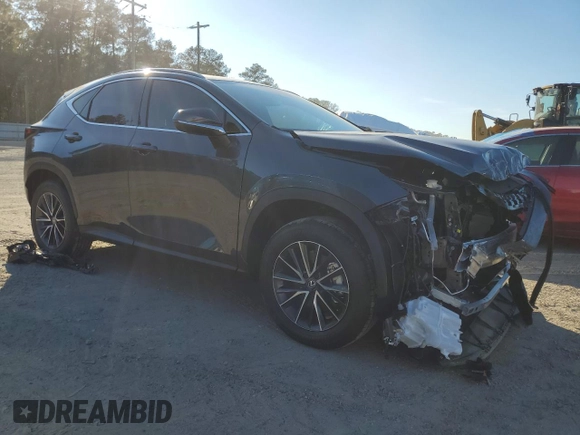 2025 Lexus NX with VIN 2T2GDCAZ6SC021716, listed as a Copart auction lot 83464914 with 29 mi miles and Salvage Title. Bid and sale history available at carsss.com. Image 4.