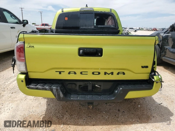 2023 Toyota Tacoma SR z VIN 3TYCZ5AN6PT153777, wystawiony jako Copart lot #56231855 z przebiegiem Nie podano mil oraz Czysty tytuł • Clean title. Historia ofert i sprzedaży dostępna na DreamBid. Obrazek 6.