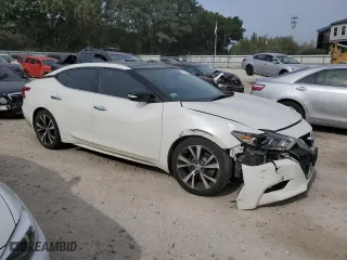 2017 Nissan Maxima Platinum with VIN 1N4AA6AP5HC411748, listed as a Copart auction lot 72342104 with 128,788 mi miles and Salvage Title. Bid and sale history available at carsss.com. Image 4.