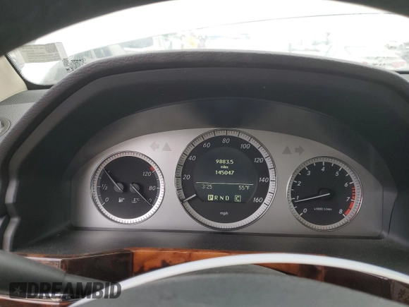 2010 Mercedes-Benz GLK 350 with VIN WDCGG8HB2AF393801, listed as a Copart auction lot 45260824 with 145,047 mi miles and Salvage Title. Bid and sale history available at DreamBid. Image 9.