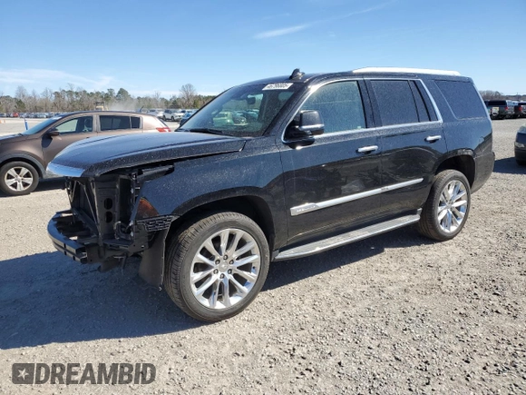 2019 Cadillac Escalade Luxury z VIN 1GYS4BKJ7KR249807, wystawiony jako Copart lot #46796805 z przebiegiem 102 476 mil mil oraz Szkody całkowita. Historia ofert i sprzedaży dostępna na DreamBid. Obrazek 1.