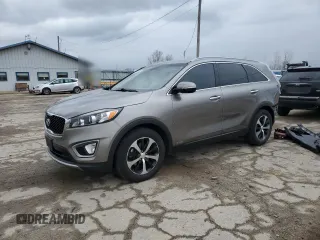 2016 Kia Sorento EX with VIN 5XYPHDA11GG013687, listed as a Copart auction lot 50331845 with 100,657 mi miles and Salvage Title. Bid and sale history available at carsss.com. Image 1.