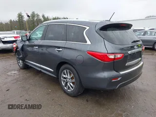2014 Infiniti QX60 with VIN 5N1AL0MM8EC535569, listed as a IAAI auction lot 41961794 with 126,094 mi miles and . Bid and sale history available at DreamBid. Image 3.
