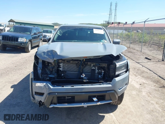 2024 Nissan Frontier SV with VIN 1N6ED1EK8RN668698, listed as a IAAI auction lot 42096224 with 5,295 mi miles and . Bid and sale history available at DreamBid. Image 12.