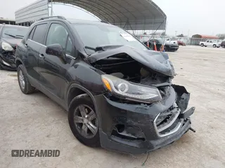 2018 Chevrolet Trax LT with VIN 3GNCJLSBXJL183879, listed as a IAAI auction lot 41288990 with 127,310 mi miles and . Bid and sale history available at DreamBid. Image 1.