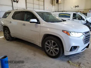 2020 Chevrolet Traverse Premier with VIN 1GNEVKKW9LJ138999, listed as a Copart auction lot 46664665 with 67,329 mi miles and Salvage Title. Bid and sale history available at carsss.com. Image 4.