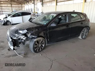 2018 Hyundai Elantra GT with VIN KMHH35LE0JU017322, listed as a Copart auction lot 71857674 with 89,206 mi miles and Salvage Title. Bid and sale history available at carsss.com. Image 1.