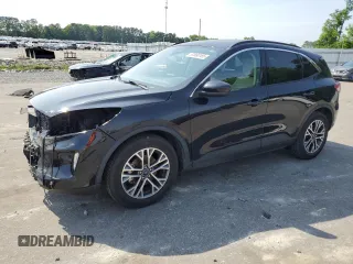 2020 Ford Escape SEL z VIN 1FMCU0H62LUC28018, wystawiony jako Copart lot #57896165 z przebiegiem 46 415 mil mil oraz Szkoda całkowita • Salvage title. Historia ofert i sprzedaży dostępna na DreamBid. Obrazek 1.