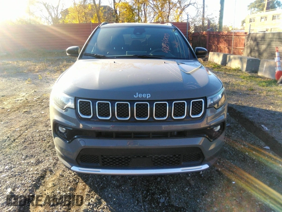 2023 Jeep Compass (RED) Edition with VIN 3C4NJDCN4PT524136, listed as a IAAI auction lot 40840010 with 13,163 mi miles and . Bid and sale history available at carsss.com. Image 12.
