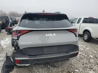 2023 Kia Sportage X-Pro with VIN 5XYK7CAF1PG102257, listed as a Copart auction lot 85982544 with 17,529 mi miles and Clean Title. Bid and sale history available at carsss.com. Image 6.