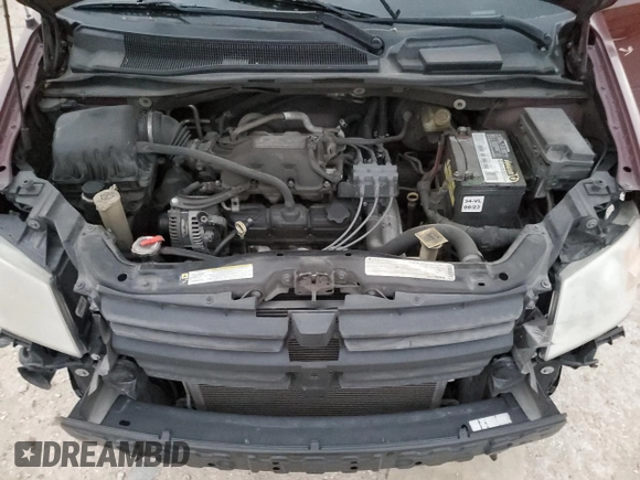 2009 Dodge Grand Caravan SE with VIN 2D8HN44E19R506202, listed as a Copart auction lot 47231365 with 225,038 mi miles and Salvage title. Bid and sale history available at DreamBid. Image 12.
