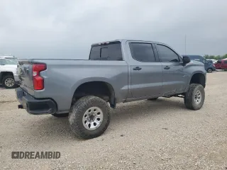 2021 Chevrolet Silverado 1500 LTZ with VIN 3GCUYGED0MG346971, listed as a Copart auction lot 51762875 with Not Provided miles and Salvage Title. Bid and sale history available at DreamBid. Image 3.