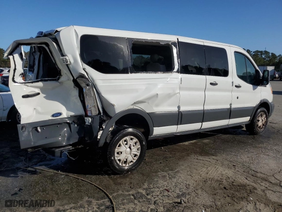 2015 Ford Transit Wagon XL with VIN 1FBZX2ZMXFKA38826, listed as a Copart auction lot 78449744 with 177,284 mi miles and Salvage Title. Bid and sale history available at carsss.com. Image 3.