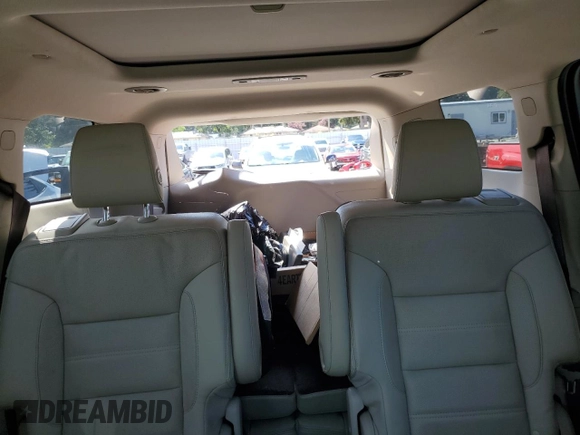 2017 GMC Acadia Denali with VIN 1GKKNXLS2HZ295257, listed as a Copart auction lot 57879415 with 76,953 mi miles and Salvage title. Bid and sale history available at DreamBid. Image 10.