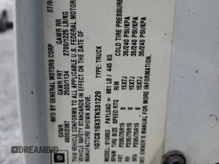 1996 GMC Sonoma SLS with VIN 1GTCS19X3TK531229, listed as a Copart auction lot 41438365 with 0 mi miles and Salvage Title. Bid and sale history available at carsss.com. Image 13.