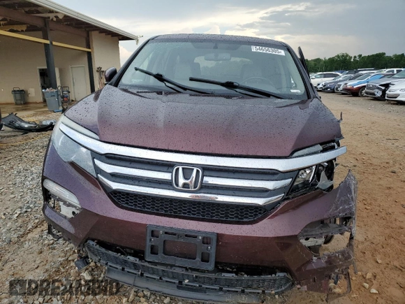 2017 Honda Pilot EX-L with VIN 5FNYF6H5XHB079081, listed as a Copart auction lot 54656305 with 197,010 mi miles and Salvage title. Bid and sale history available at DreamBid. Image 5.