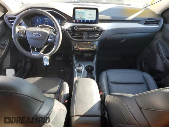 2021 Ford Escape SEL with VIN 1FMCU9H9XMUB02165, listed as a Copart auction lot 44816935 with 35,305 mi miles and Salvage Title. Bid and sale history available at DreamBid. Image 8.