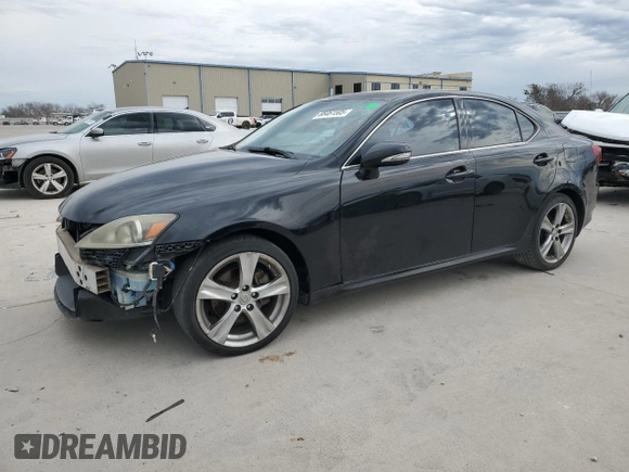2011 Lexus IS 250 z VIN JTHBF5C22B2100995, wystawiony jako Copart lot #88461505 z przebiegiem Nie podano mil oraz Czysty tytuł • Clean title. Historia ofert i sprzedaży dostępna na DreamBid. Obrazek 1.
