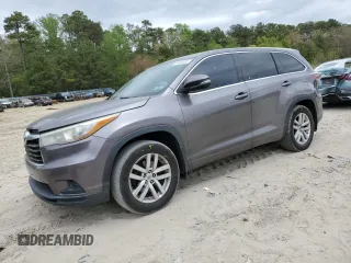 2015 Toyota Highlander LE z VIN 5TDBKRFH5FS173443, wystawiony jako Copart lot #54004695 z przebiegiem 175 936 mil mil oraz Szkoda całkowita • Salvage title. Historia ofert i sprzedaży dostępna na DreamBid. Obrazek 1.