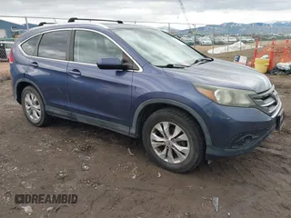 2013 Honda CR-V EX-L with VIN 2HKRM4H72DH612374, listed as a IAAI auction lot 41730435 with 151,038 mi miles and . Bid and sale history available at DreamBid. Image 1.