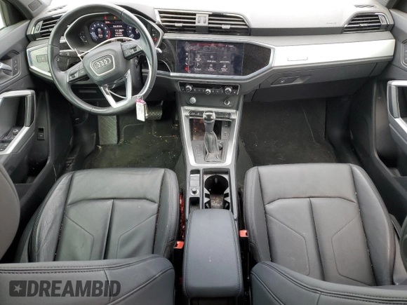 2019 Audi Q3 Premium with VIN WA1AECF32K1087187, listed as a Copart auction lot 46514835 with 49,866 mi miles and Salvage Title. Bid and sale history available at carsss.com. Image 8.