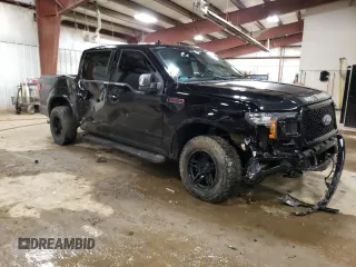 2018 Ford F-150 XL with VIN 1FTEW1E57JFB15742, listed as a Copart auction lot 52550645 with 74,743 mi miles and Clean Title. Bid and sale history available at carsss.com. Image 4.