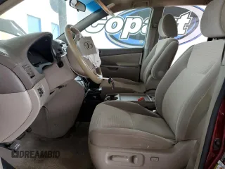 2009 Toyota Sienna CE with VIN 5TDZK23C89S284443, listed as a Copart auction lot 53574485 with 256,276 mi miles and Salvage Title. Bid and sale history available at carsss.com. Image 7.
