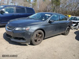 2018 Chevrolet Impala LS with VIN 2G11X5SA5J9137275, listed as a Copart auction lot 46116675 with 0 mi miles and Clean Title. Bid and sale history available at carsss.com. Image 1.