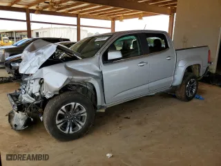 2020 Chevrolet Colorado 2WD Work Truck with VIN 1GCGSBEN2L1100561, listed as a Copart auction lot 44636883 with 32,604 mi miles and Salvage Title. Bid and sale history available at carsss.com. Image 1.