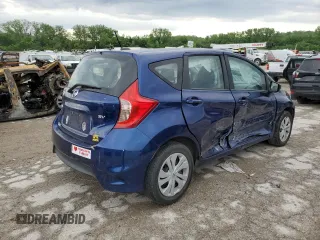 2018 Nissan Note SV with VIN 3N1CE2CP5JL356292, listed as a Copart auction lot 55849905 with 105,227 mi miles and Salvage title. Bid and sale history available at DreamBid. Image 3.