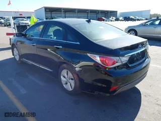 2015 Hyundai Sonata Hybrid Limited with VIN KMHEC4A44FA137270, listed as a IAAI auction lot 41825448 with 72,738 mi miles. Bid and sale history available at carsss.com. Image 3.