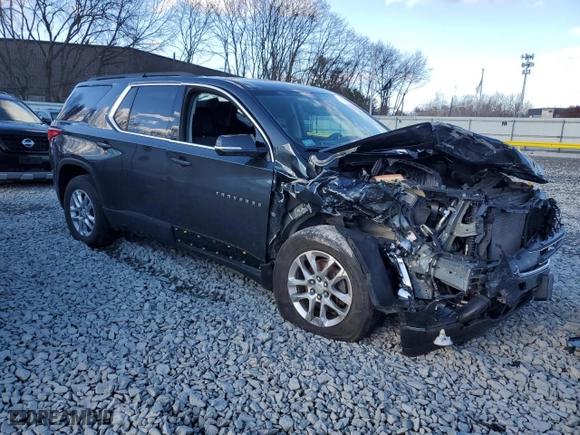 2020 Chevrolet Traverse LT Cloth with VIN 1GNEVGKWXLJ206563, listed as a Copart auction lot 47421985 with 0 mi miles and Salvage Title. Bid and sale history available at carsss.com. Image 4.