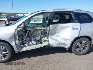 2019 Nissan Pathfinder SL with VIN 5N1DR2MM8KC629938, listed as a IAAI auction lot 42020133 with 78,631 mi miles and . Bid and sale history available at DreamBid. Image 6.