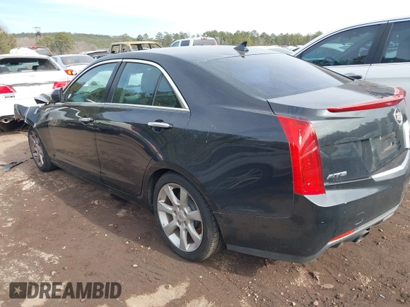2013 Cadillac ATS with VIN 1G6AA5RX4D0141578, listed as a IAAI auction lot 41406633 with 147,483 mi miles and . Bid and sale history available at DreamBid. Image 3.
