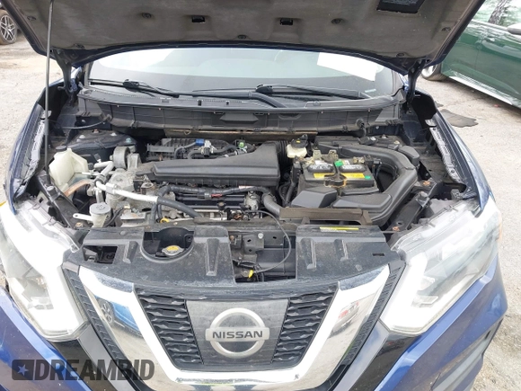 2017 Nissan Rogue SL with VIN 5N1AT2MV9HC874091, listed as a IAAI auction lot 41918485 with 142,185 mi miles. Bid and sale history available at carsss.com. Image 10.