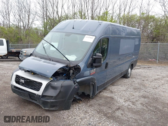 2019 Ram ProMaster Cargo with VIN 3C6URVJG9KE564263, listed as a IAAI auction lot 41929605 with Not Provided miles and . Bid and sale history available at carsss.com. Image 18.