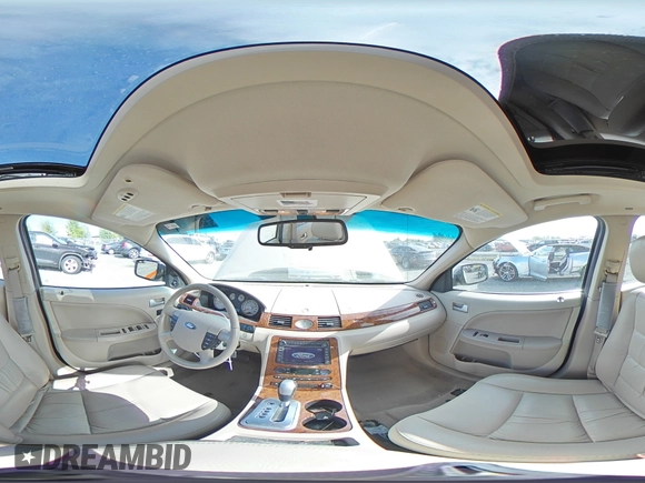 2007 Ford Five Hundred Limited with VIN 1FAHP25177G126360, listed as a Copart auction lot 55829575 with 135,883 mi miles and Salvage title. Bid and sale history available at DreamBid. Image 14.