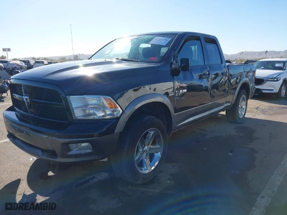2010 Dodge Ram 1500 SLT with VIN 1D7RV1GT0AS183099, listed as a IAAI auction lot 41652156 with 209,197 mi miles. Bid and sale history available at carsss.com. Image 2.