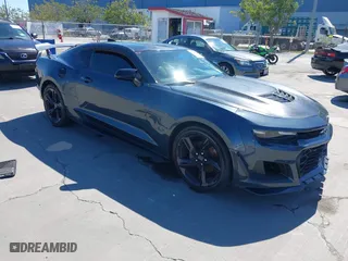 2020 Chevrolet Camaro 1SS with VIN 1G1FF1R7XL0127415, listed as a IAAI auction lot 41871885 with 22,447 mi miles. Bid and sale history available at carsss.com. Image 1.