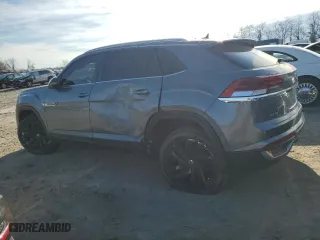 2022 Volkswagen Atlas Cross Sport 3.6L V6 SE w/Technology with VIN 1V2JE2CA7NC225719, listed as a Copart auction lot 83325534 with 48,858 mi miles and Salvage Title. Bid and sale history available at carsss.com. Image 2.