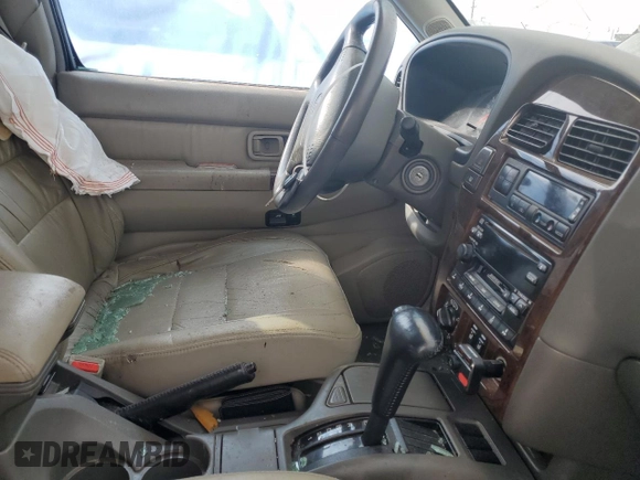 2000 Infiniti QX4 with VIN JNRAR07Y3YW079176, listed as a Copart auction lot 44122415 with Not Provided miles and Salvage Title. Bid and sale history available at DreamBid. Image 7.