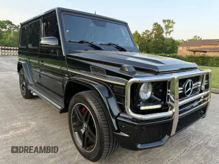 2014 Mercedes-Benz G 63 AMG z VIN WDCYC7DF2EX216331, wystawiony jako Copart lot #58608705 z przebiegiem 128 205 mil mil oraz Tytuł czysty. Historia ofert i sprzedaży dostępna na DreamBid. Obrazek 1.