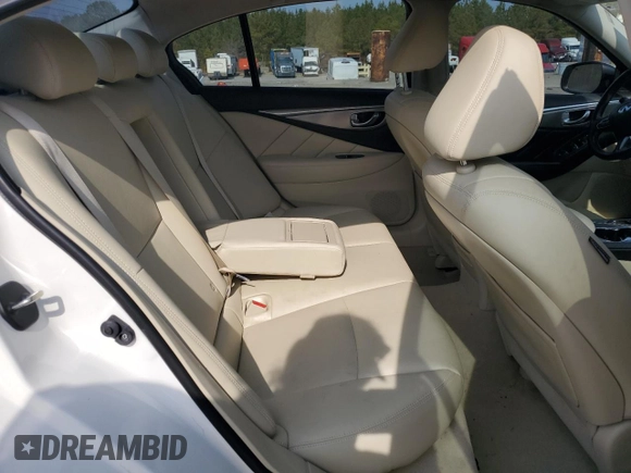 2015 Infiniti Q50 Premium with VIN JN1BV7AP5FM338254, listed as a Copart auction lot 43929335 with 119,056 mi miles and Salvage title. Bid and sale history available at DreamBid. Image 10.